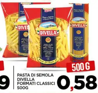Interspar PASTA DI SEMOLA DIVELLA FORMATI CLASSICI 500G offerta