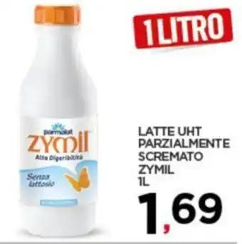Interspar LATTE UHT PARZIALMENTE SCREMATO ZYMIL 1L offerta