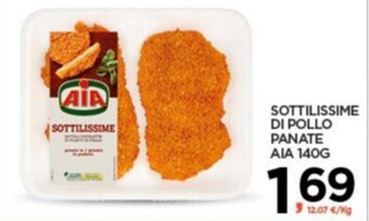 SOTTILISSIME DI POLLO PANATE AIA 140G