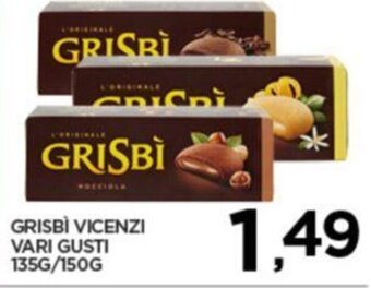 Interspar GRISBì VICENZI VARI GUSTI 135G/150G offerta