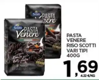 Interspar PASTA VENERE RISO SCOTTI VARI TIPI 400G offerta