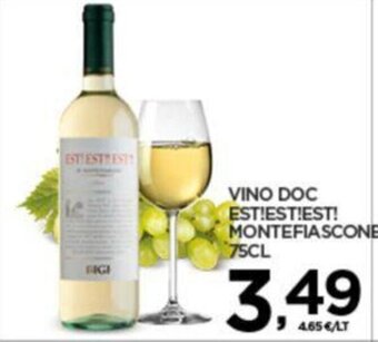 Interspar VINO DOC EST!EST!EST! MONTEFIASCONE 75CL offerta