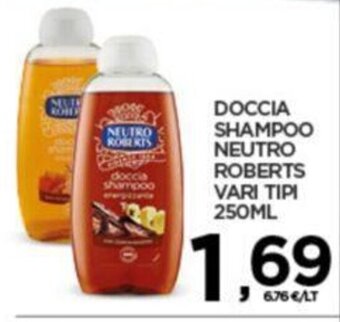 Interspar DOCCIA SHAMPOO NEUTRO ROBERTS VARI TIPI 250ML offerta