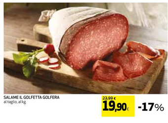 Coop SALAME IL GOLFETTA GOLFERA offerta