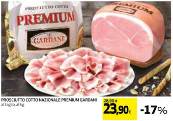 Coop PROSCIUTTO COTTO NAZIONALE PREMIUM GARDANI offerta