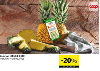 Coop ANANAS ORIGINE COOP offerta