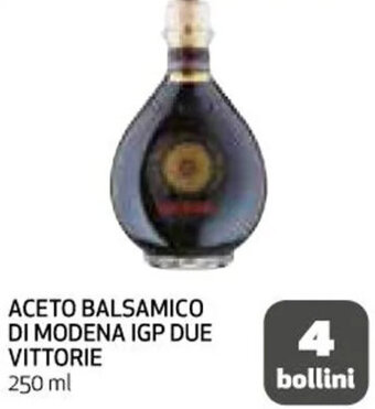 Coop ACETO BALSAMICO DI MODENA IGP DUE VITTORIE 250 ml offerta