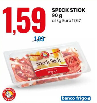 Eurospin SPECK STICK 90 g offerta