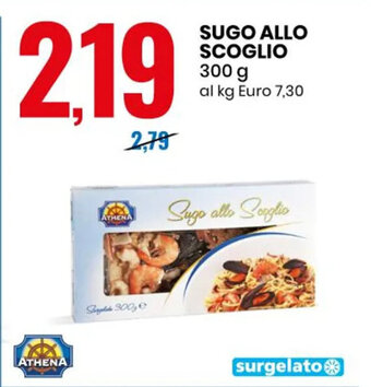 Eurospin SUGO ALLO SCOGLIO 300 g offerta
