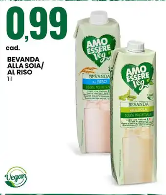 Eurospin BEVANDA ALLA SOIA/ AL RISO 1l offerta
