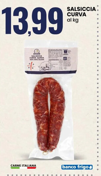 Eurospin SALSICCIA. CURVA al kg offerta