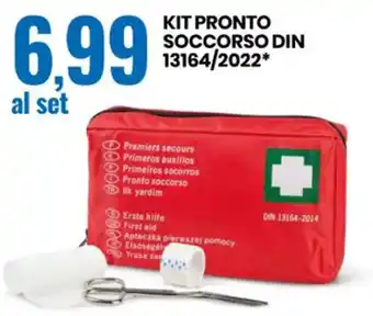 KIT PRONTO SOCCORSO DIN 13164/2022*