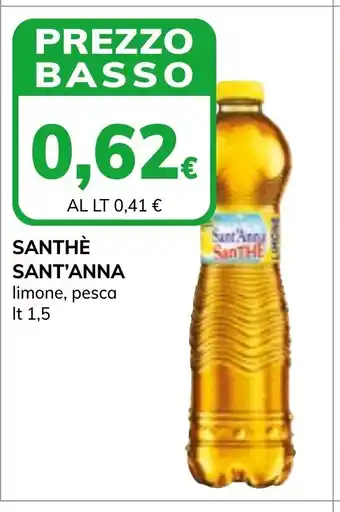 Basko SANTHÈ SANT'ANNA limone, pesca It 1,5 offerta