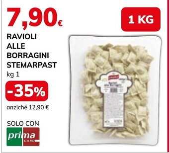 Basko RAVIOLI ALLE BORRAGINI STEMARPAST kg 1 offerta