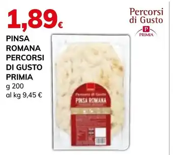Basko PINSA ROMANA PERCORSI DI GUSTO PRIMIA g 200 offerta