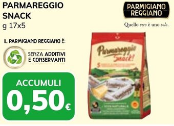 Basko PARMAREGGIO SNACK g 17x5 offerta