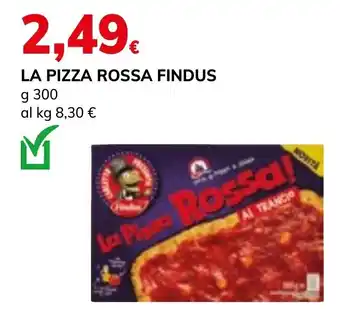 Basko LA PIZZA ROSSA FINDUS g 300 offerta