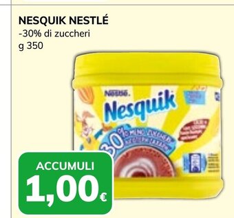 Basko NESQUIK NESTLÉ -30% di zuccheri g 350 offerta
