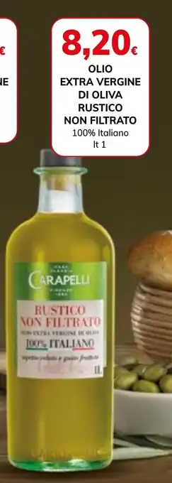 Basko OLIO EXTRA VERGINE DI OLIVA RUSTICO NON FILTRATO 100% Italiano It 1 offerta