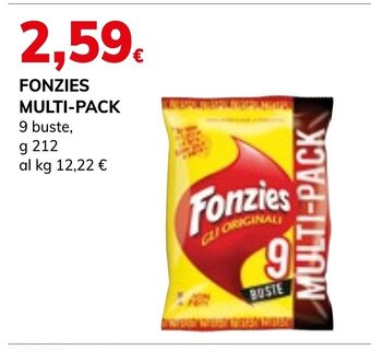 Basko FONZIES MULTI-PACK 9 buste, g 212 offerta