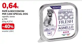 Basko PATÈ & BOCCONCINI PER CANI SPECIAL DOG agnello, tonno g 150 offerta