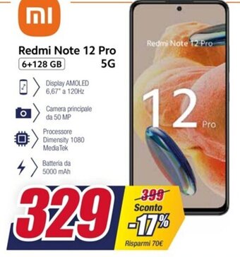 Trony Redmi Note 12 Pro 5G offerta