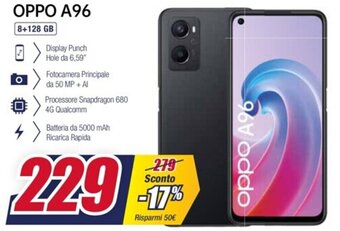 Trony OPPO A96 8+128 GB offerta