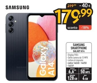SAMSUNG SMARTPHONE GALAXY A14