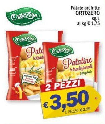 Ard Discount Patate prefritte ORTOZERO kg. 1 offerta