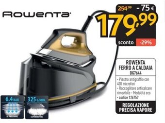 FreeShop ROWENTA FERRO A CALDAIA DG7644 offerta