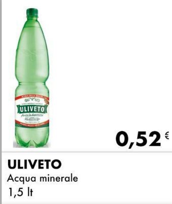 Iper Tosano ULIVETO Acqua minerale 1,5 lt offerta