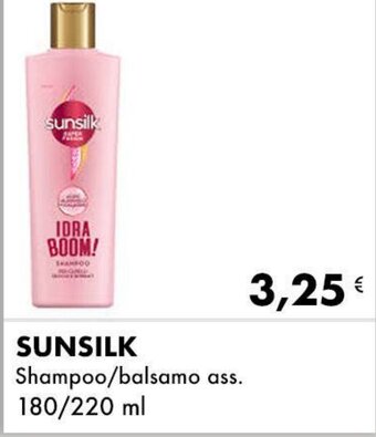 Iper Tosano SUNSILK Shampoo/balsamo ass. 180/220 ml offerta
