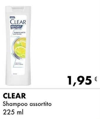 Iper Tosano CLEAR Shampoo assortito 225 ml offerta