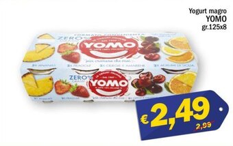 Ard Discount Yogurt magro YOMO gr.125x8 offerta