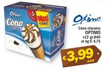 Ard Discount Cono classico OPTIMO x12 gr.840 offerta
