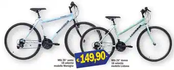 Ard Discount Mtb 26" uomo 18 velocità modello Marsiglia offerta