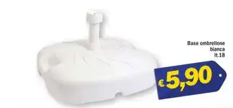 Ard Discount Base ombrellone bianca It.18 offerta