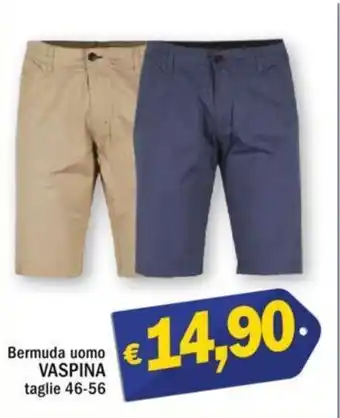 Ard Discount Bermuda uomo VASPINA taglie 46-56 offerta