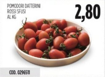 Carico Cash & Carry POMODORI DATTERINI ROSSI SFUSI offerta