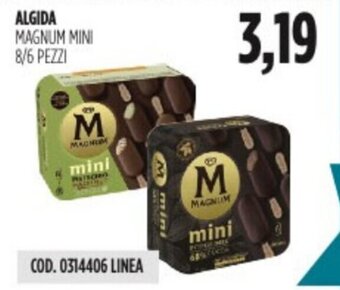 Carico Cash & Carry ALGIDA MAGNUM MINI 8/6 PEZZI offerta