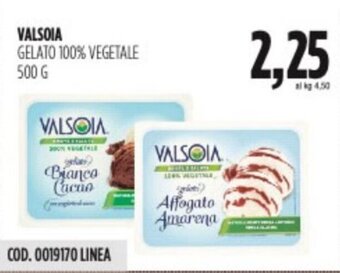 Carico Cash & Carry VALSOIA GELATO 100% VEGETALE 500 G offerta