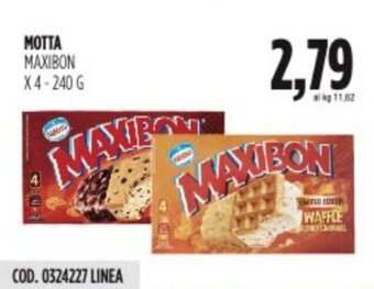 Carico Cash & Carry MOTTA MAXIBON X4-240G offerta