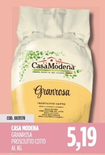 Carico Cash & Carry CASA MODENA GRANROSA PROSCIUTTO COTTO offerta