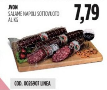 Carico Cash & Carry JVON SALAME NAPOLI SOTTOVUOTO offerta