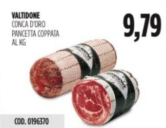 Carico Cash & Carry VALTIDONE CONCA D'ORO PANCETTA COPPATA offerta