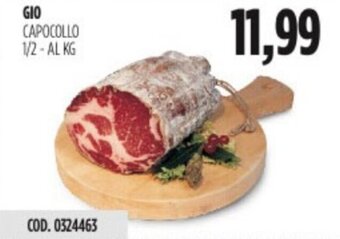 Carico Cash & Carry GIO CAPOCOLLO 1/2 offerta