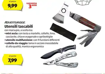 ALDI Adventuridge Utensili tascabili offerta