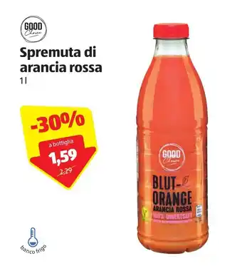 ALDI Good Choice Spremuta di arancia rossa 1l offerta