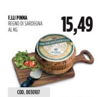 Carico Cash & Carry F.LLI PINNA REGNO DI SARDEGNA AL KG offerta