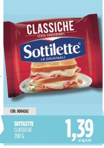Carico Cash & Carry SOTTILETTE CLASSICHE 200 G offerta